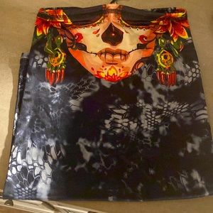 Biker neck and face mask